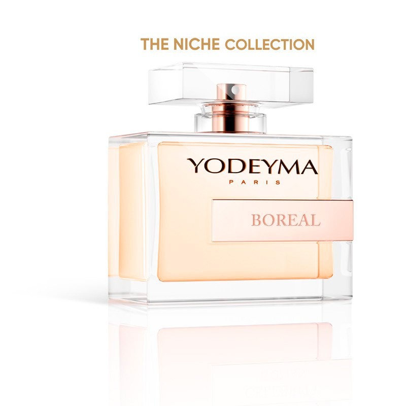 Yodeyma Boreal Eau de Parfum uit The Niche Collection op witte achtergrond